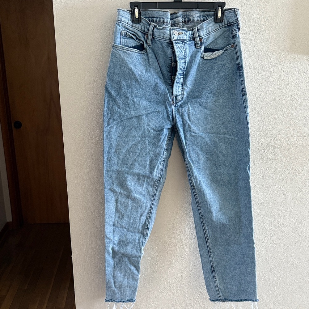 Light Blue High-Waisted Jeans Old Navy